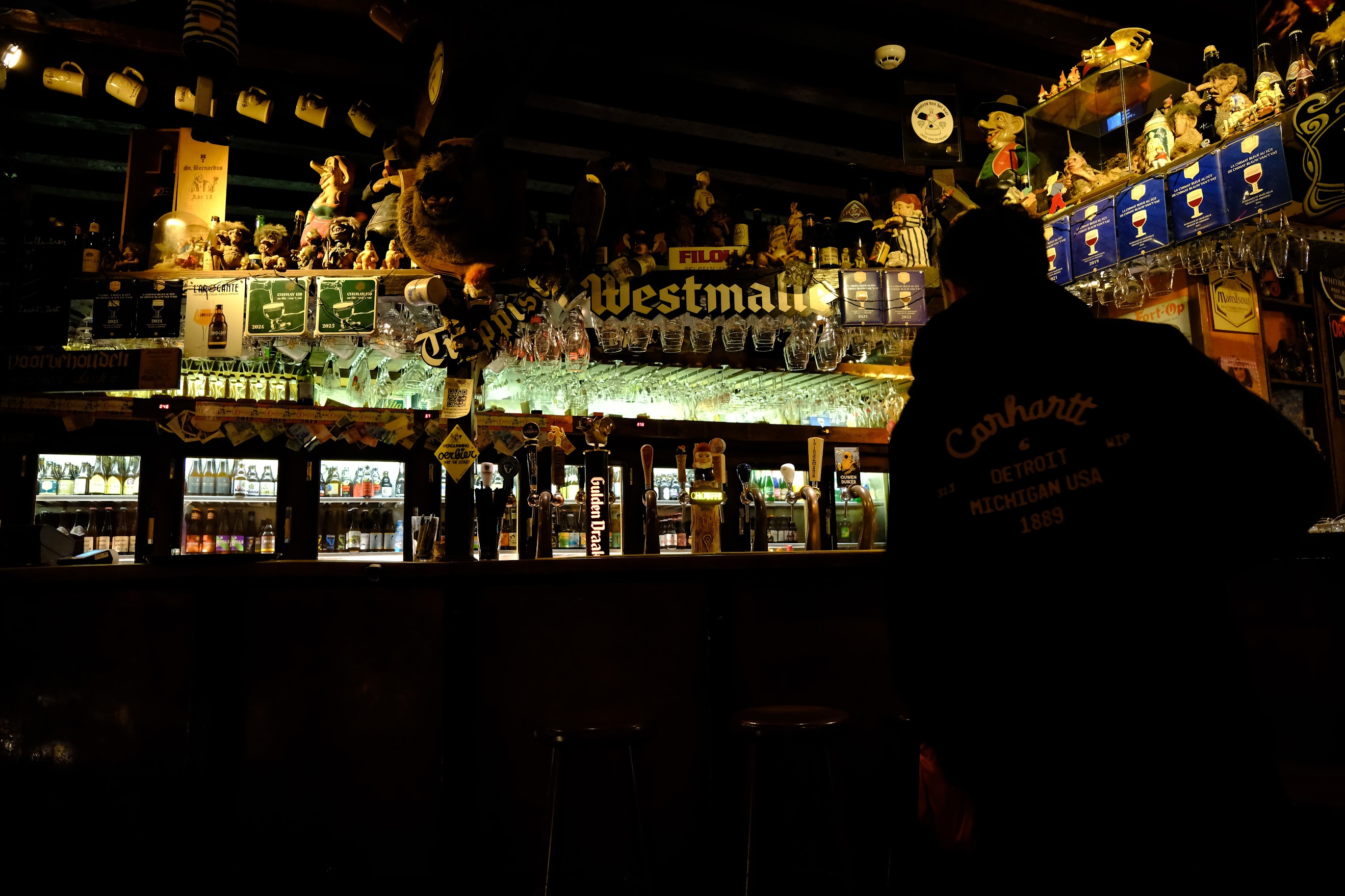 The inside of Trollekelder, Ghent