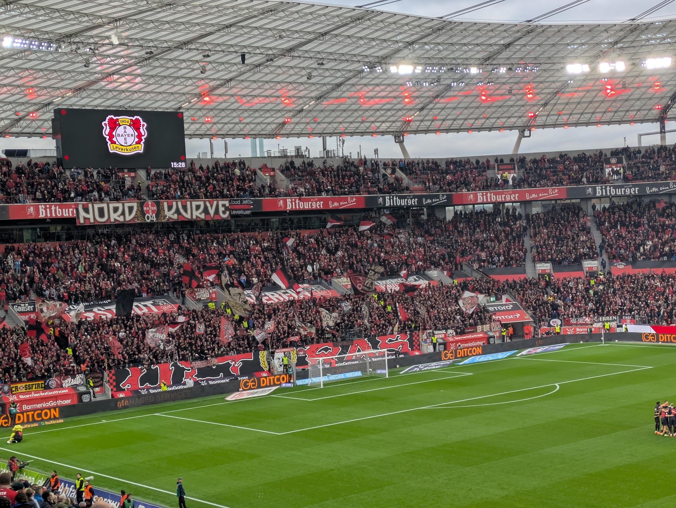 The Nord Kurve, BayArena